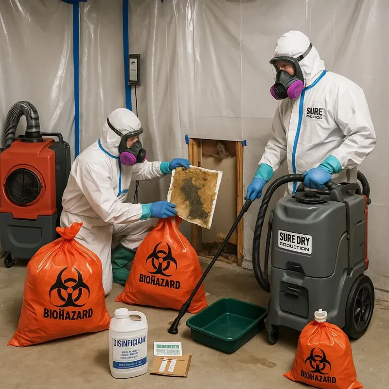 Contaminated Water Handling Protocols process in Ligonier, PA