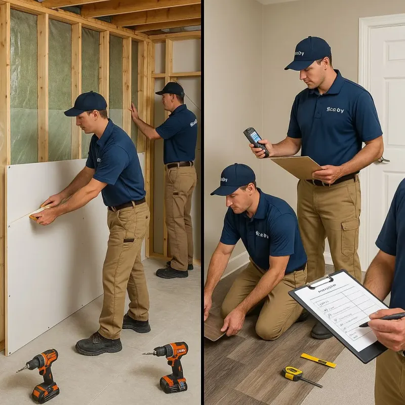 Repairs and Reconstruction process in Ligonier, PA