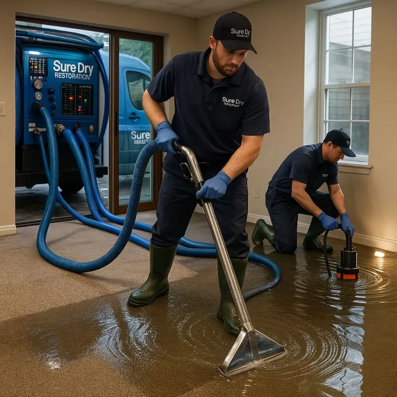 Water Extraction and Removal process in Ligonier, PA